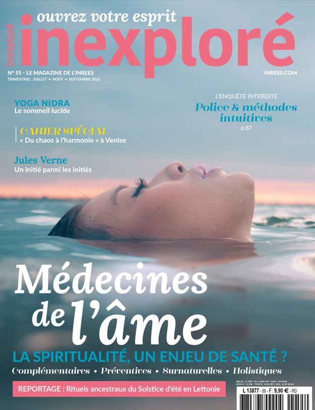 Couverture du Magazine Inexploré dossier Yoga-Nidra - contribution de Pierre Bonnasse