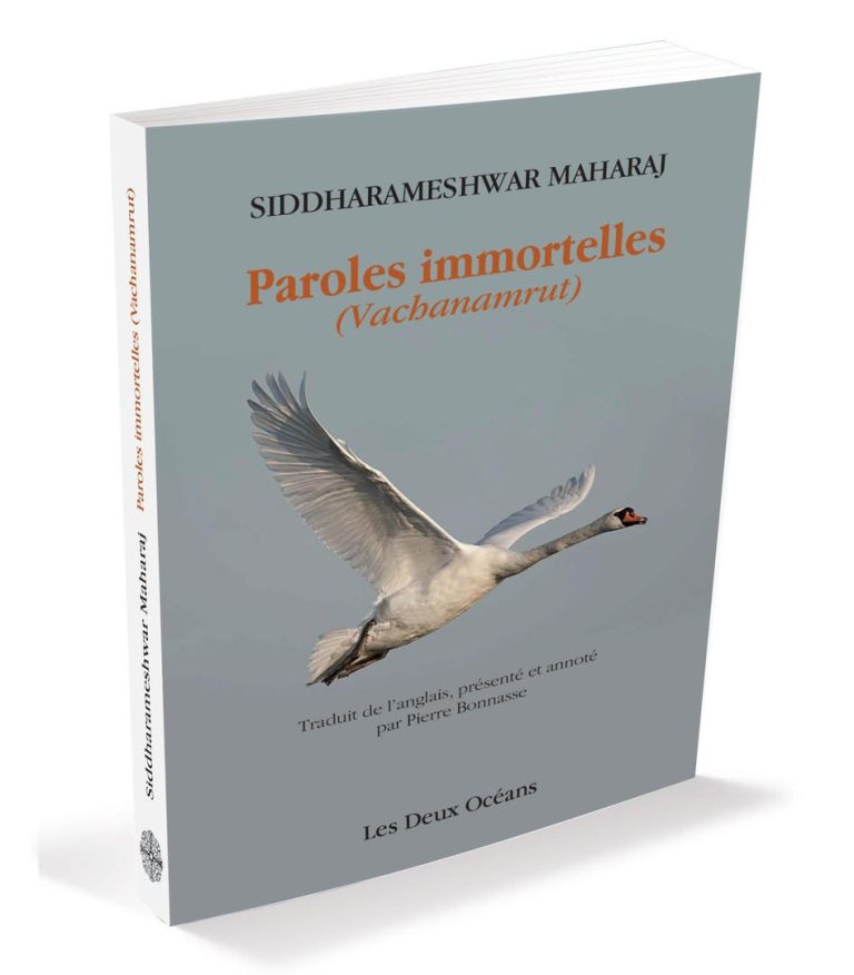 Couverture du livre Paroles immortelles de Siddharameshwar Maharaj